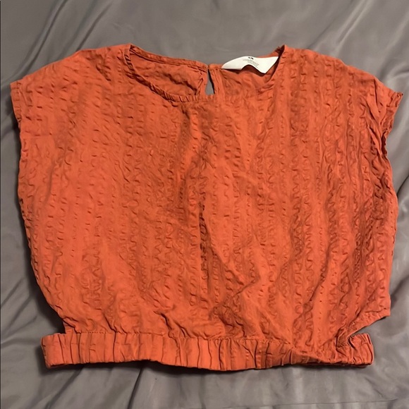 H&M Rust Textured Two-Piece Set - Picture 5 of 6